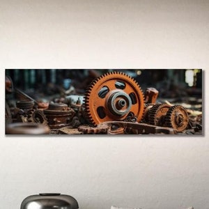 Lost Place 3, Urbex Picture, Urbex Digital Print, Lost Place Canvas, Past Times