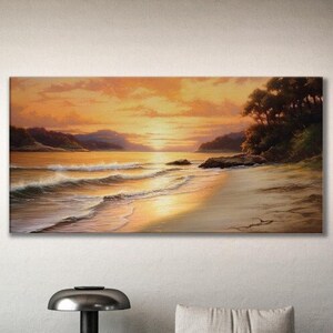 Beach Canvas 10, Summer Day, Seascape, Sunrise