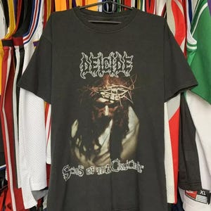 Crucifix Band T Shirt - Etsy