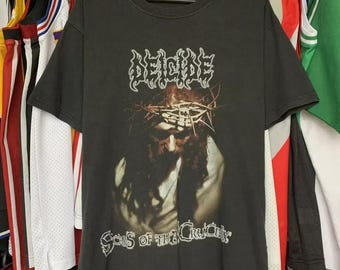 Vintage 2004 Death Metal Band T-Shirt, Größe L