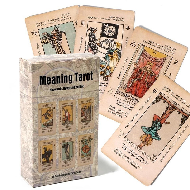 Free Printable Vintage Tarot Deck