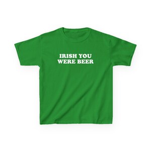Irish You Were Beer Baby Tee Funny St Patricks Day Shirt Lucky Shirt Women T Shirt Gifts For Her St Paddys Day Shirt Irish Baby Tee Shamrock Irish Green