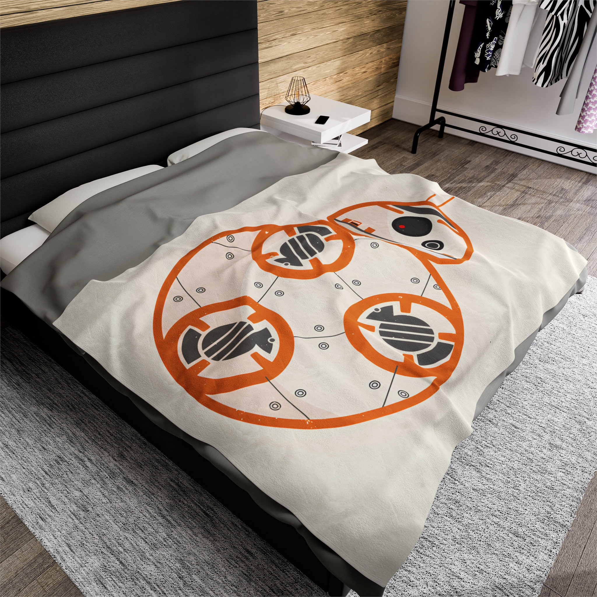 Bb8 Fleece Blanket Etsy Ireland