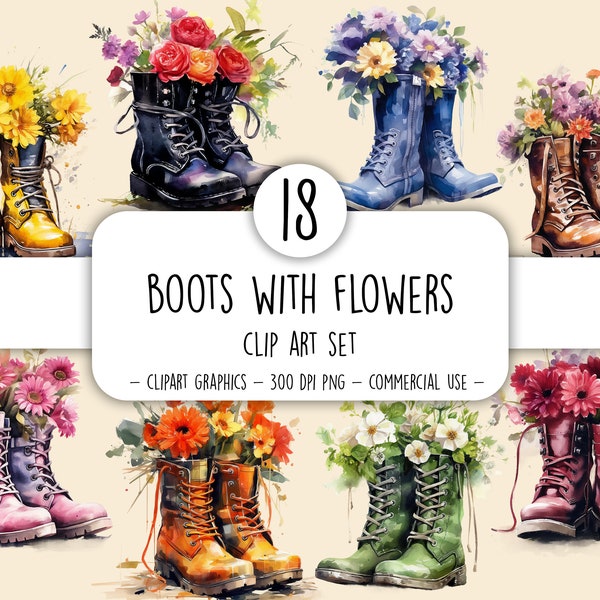 Watercolor shoes clipart Commercially FREE Printable flower shoes illustration Floral boots digital clipart Vintage shoes PNG Floral shoes