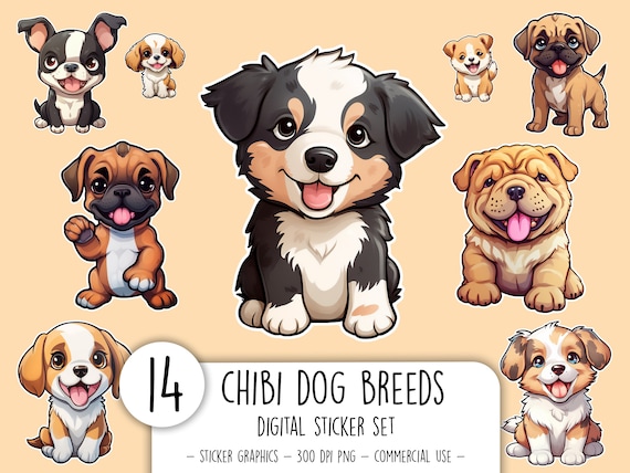 Puppy Dog Sticker Set Puppy Dog Sticker Set