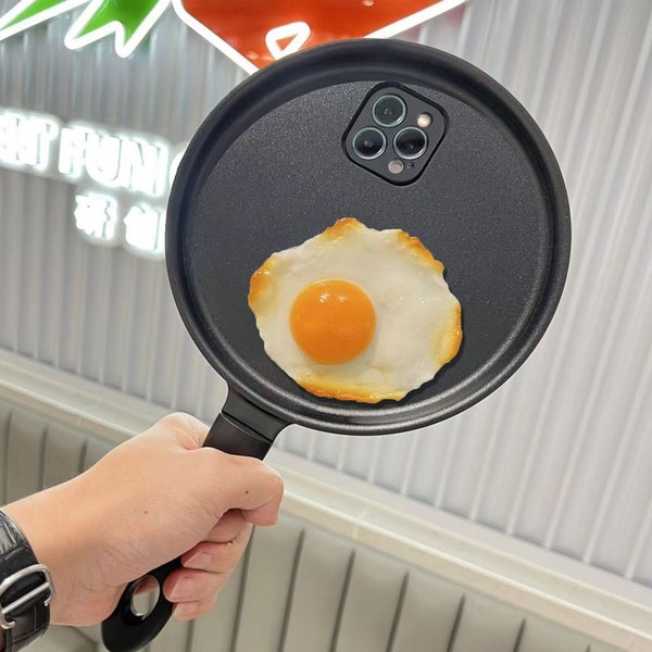 Frying Pan Egg Phone Case Etsy