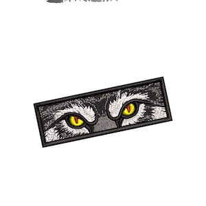 Embroidery Design Wolf Eye