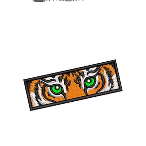 Diseño de bordado Ojo de tigre
