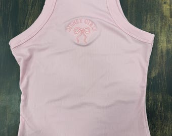 Camiseta sin mangas rosa de Disney para chicas