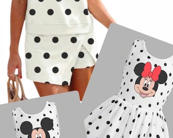Disney Minnie Polka Dot Mommy and Me Dress