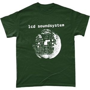 LCD Soundsystem - Koszulka Glitterball - Różne kolory i rozmiary - Darmowa wysyłka do Wielkiej Brytanii