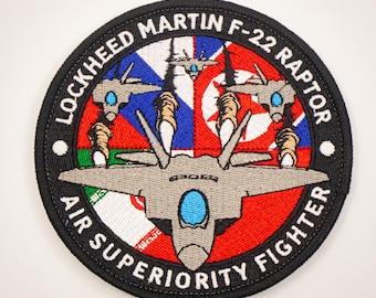 DARPA Fighter 戦闘機マフィア ワッペン パッチ F-22 F-35 F-22 Patches | eBay