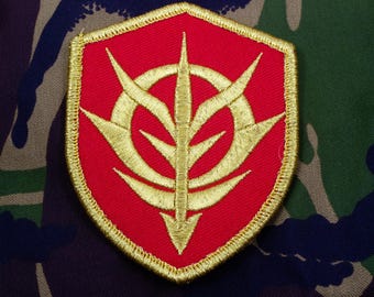 ガンダム アナハイム エレクトロニクス 三日月ロゴ 縫い付け刺繍パッチ