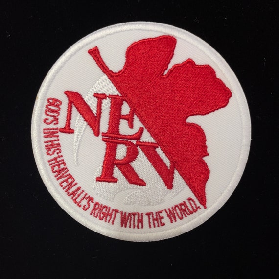 Neon Genesis Evangelion Circle Logo Morale Embroidered Hooked