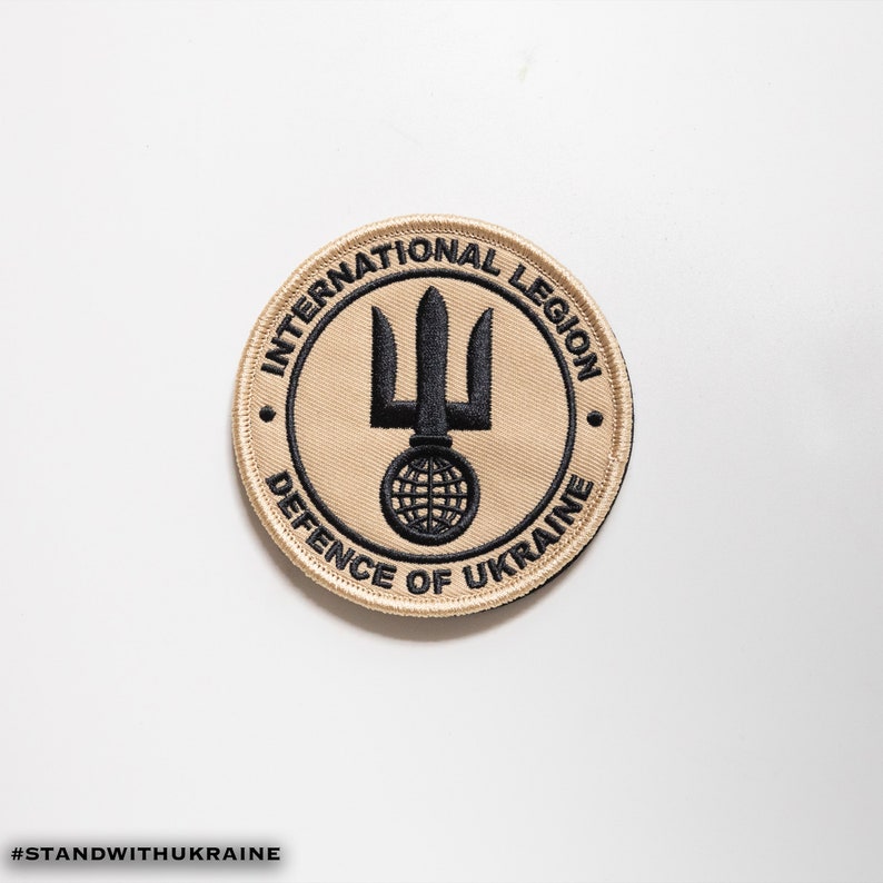 Ukraine International Legion Patch Sweatshirt - Territoriale Verteidigung