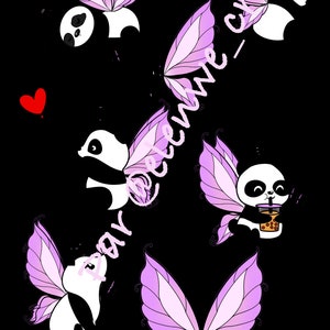 Fairy Panda-emotepakket