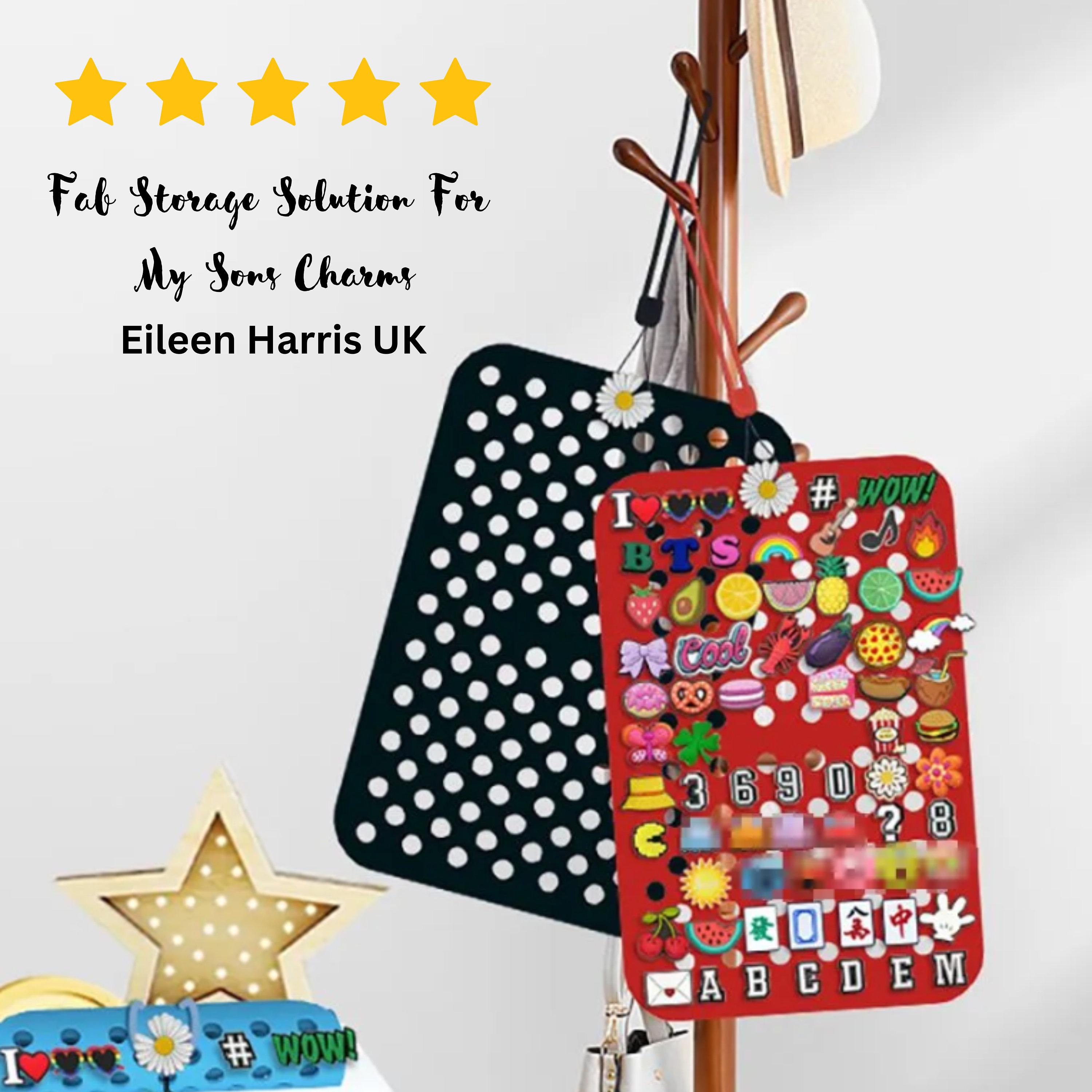 Croc Charm Organiser Jibbitz Organizer Crocs Storage Mat for Etsy