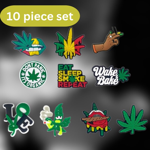 Croc Charms Herb Etsy