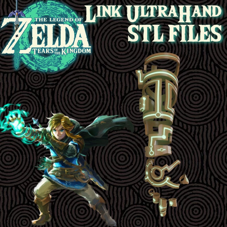 STL file Link Zelda: Tears of the Kingdom - TOTK - Premium statue