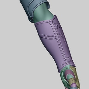 Mechanical Arm Lies of P STL image 7