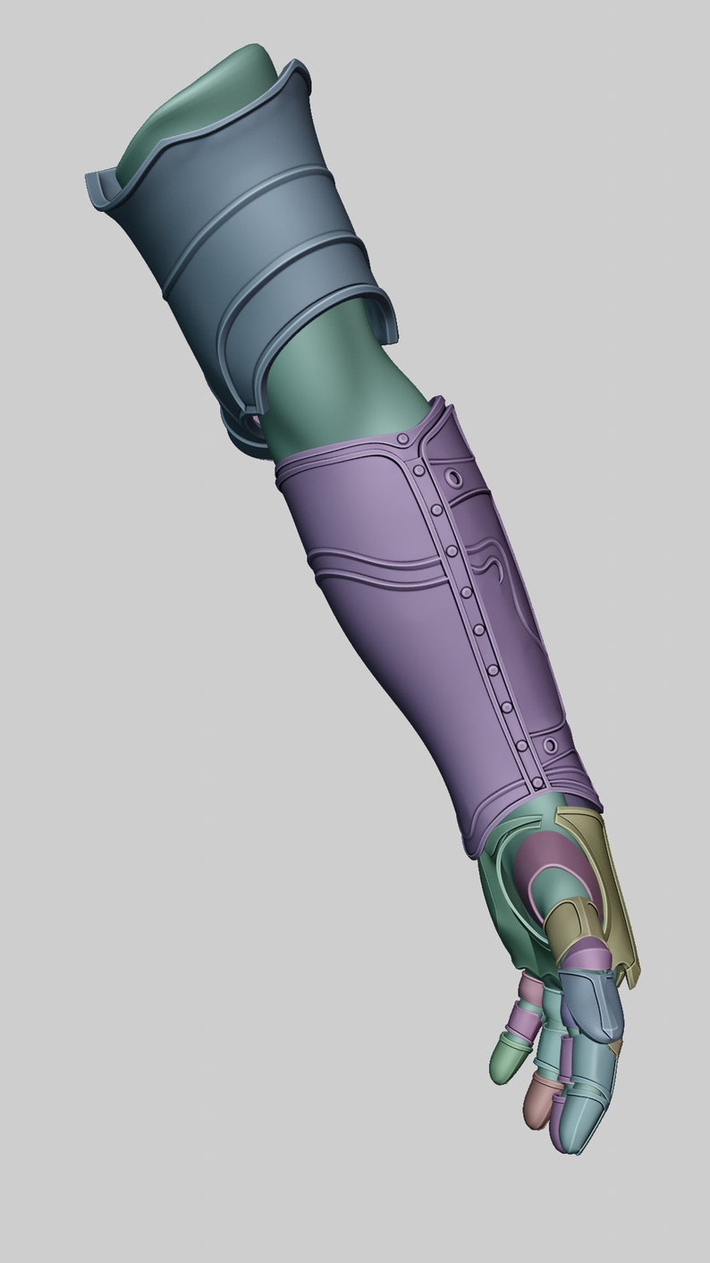 Mechanical Arm Lies of P STL image 7