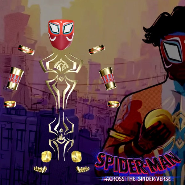 Pavitr Prabhakar Indian Spider Man Across The Spiderverse STL