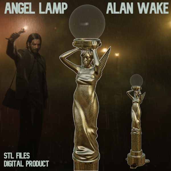 Lampada Angelo Alan Wake 2 STL