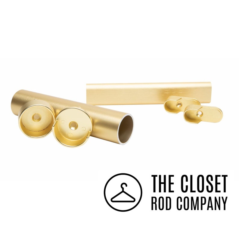 Oval Oilrubbed Bronze Closet Rod Etsy