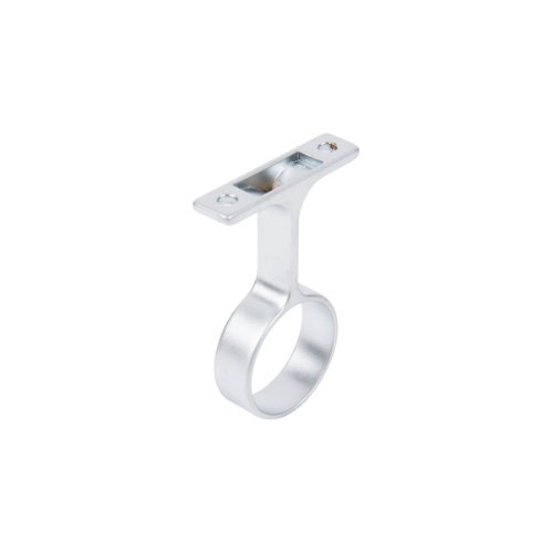 Round Matte Brass Closet Rod Center Support Etsy