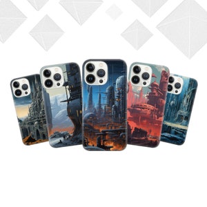 Universe Phone Case Urban Cover for iPhone 14 13 12 Pro 11 XR 8 7, Samsung S23 S22 A73 A53 A13 A14 S21 Fe S20, Pixel 7 6A