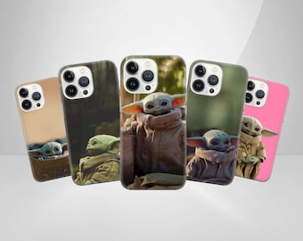 Baby Yoda Phone Case, Grogu Cover, Slim TPU iPhone, Samsung, Pixel