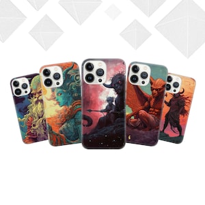 Hell Phone Case Satan Cover for iPhone 14 13 12 Pro 11 XR 8 7, Samsung S23 S22 A73 A53 A13 A14 S21 Fe S20, Pixel 7 6A
