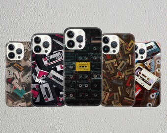 Mixtape Cassette Tape Phone Case: Retro Music Lover Gift