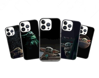Grogu Phone Case, Baby Yoda Cover, Soft TPU Gel