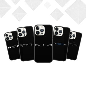Model Cars Phone Case Automobile Cover for iPhone 14 13 12 Pro 11 XR 8 7, Samsung S23 S22 A73 A53 A13 A14 S21 Fe S20, Pixel 7 6A