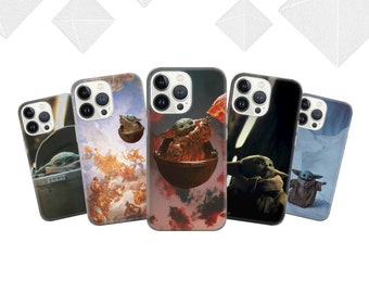 Grogu Mandalorian Phone Case for iPhone, Pixel, Galaxy