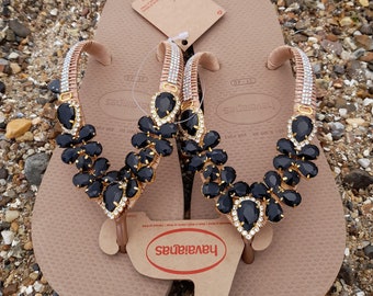 Decorated Flip Flops Havaianas