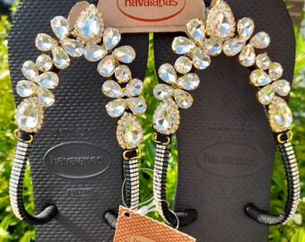 Decorated Flip Flops Havaianas