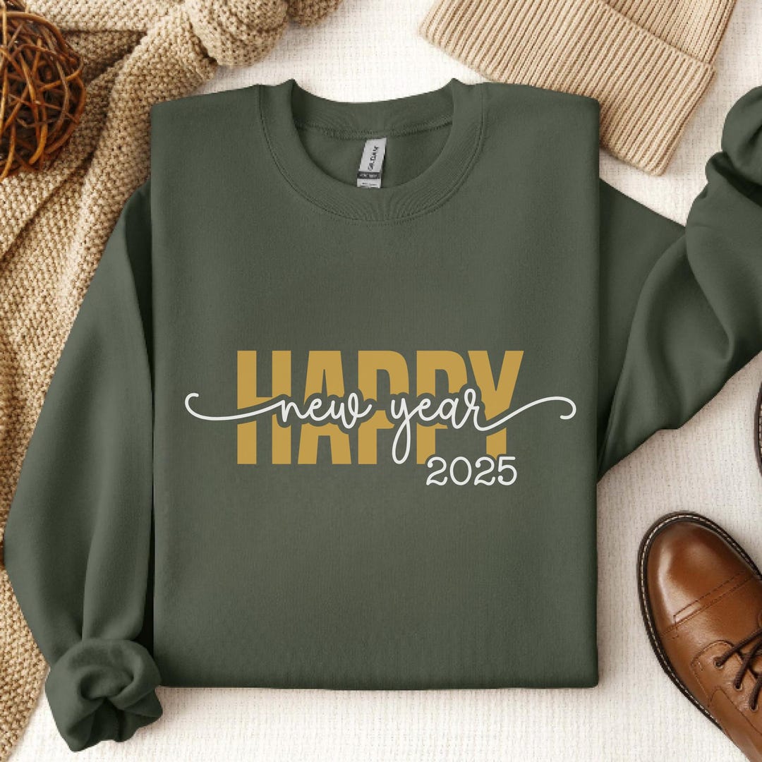 Happy New Year Social Club Sweatshirt 2025 main image 1