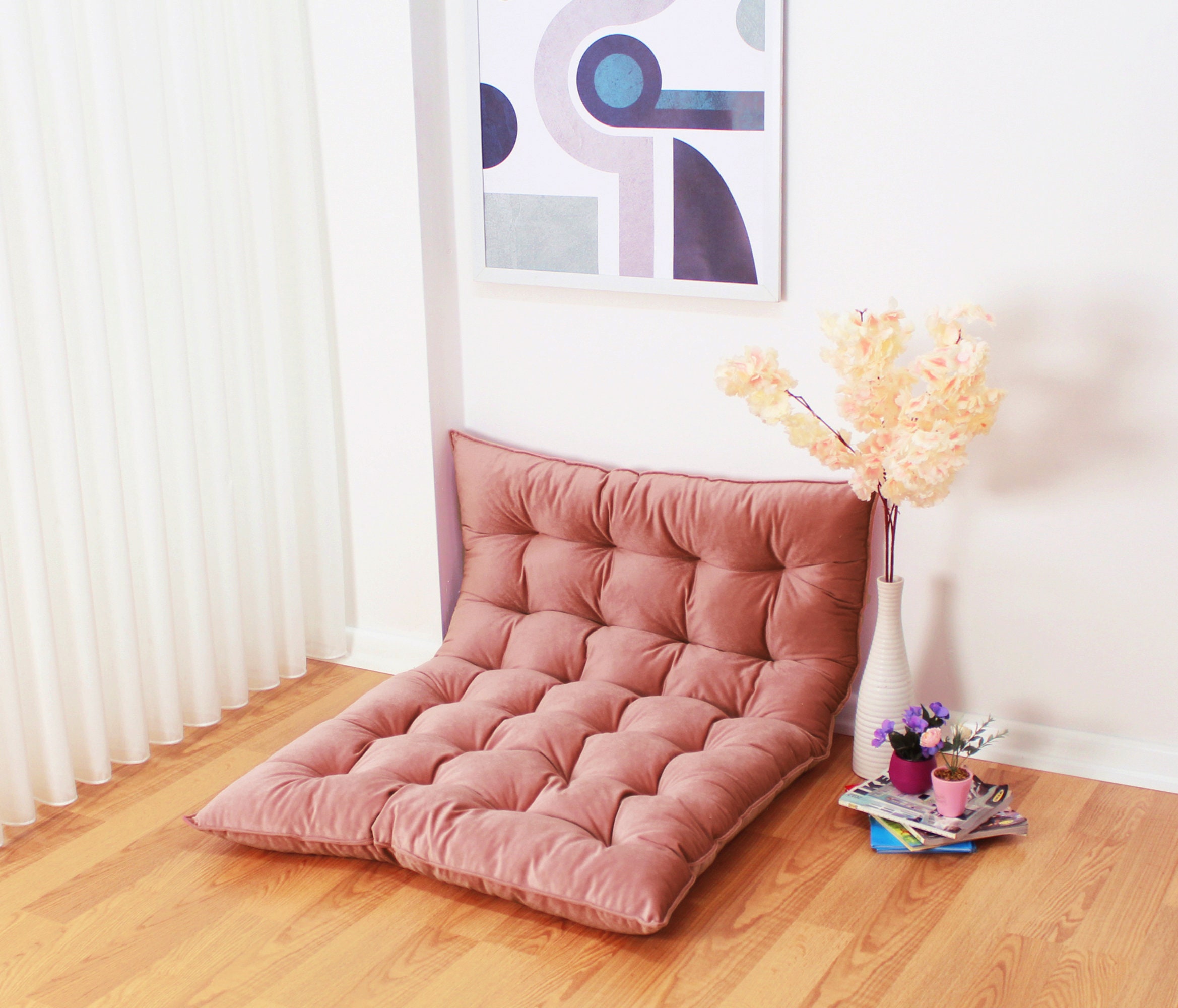 Floor Pillowsofa Cushionlarge Floor Cushionreading Nook Etsy