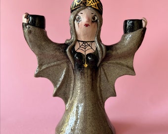 The Bat Candleholder