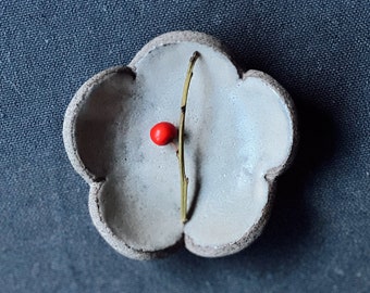 Snow Flower tiny plate