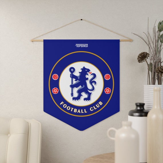 Offizielle Chelsea FC Flagge - 152x91cm Großformat Mit Metallösen Für Stadion & Fanraum