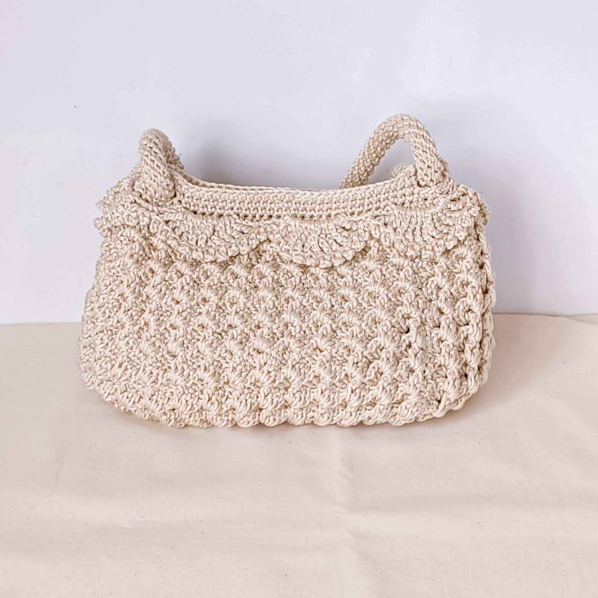 PDF Pattern: Macrame Shoulder Bag | Beginner-friendly Crochet Tote