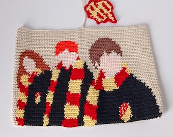 Harry Potter Crochet Book Sleeve: Tapestry Wizard Cover