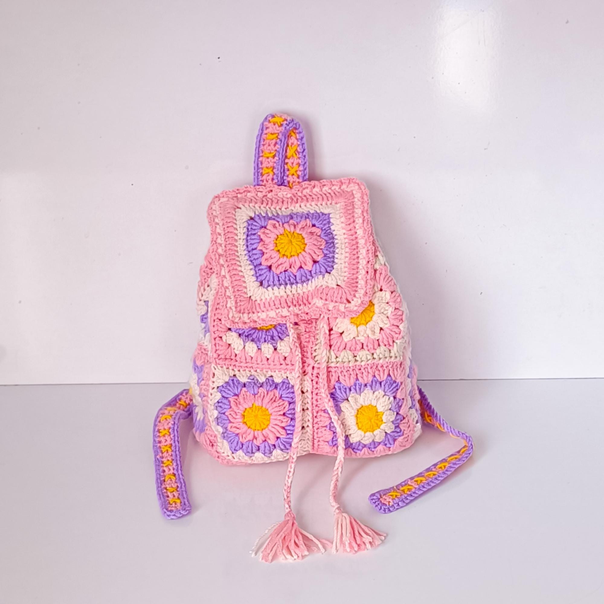 Granny square backpack Italia