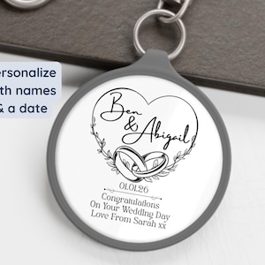Personalized couple keychain wedding gift anniversary keychains custom couple gift matching couple keychain couple keyring wedding favours