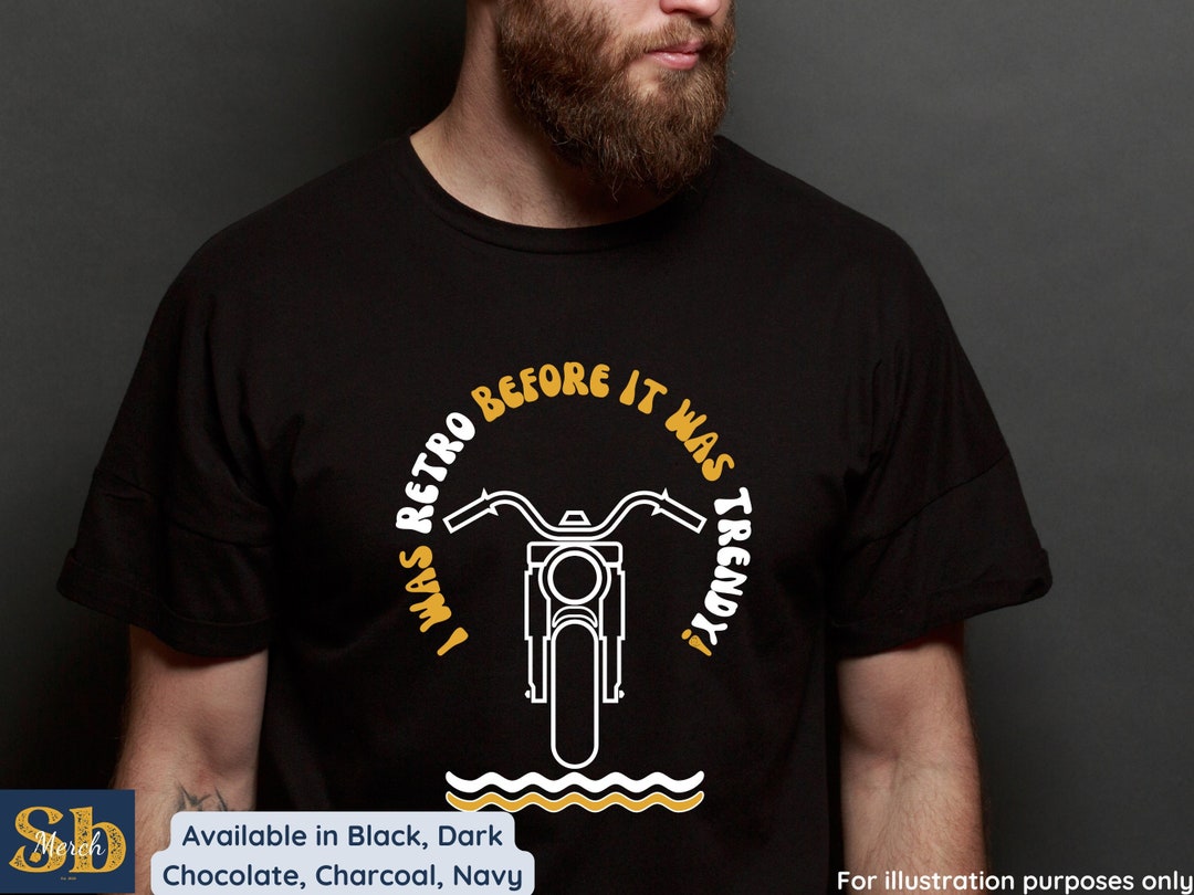 Motorcycle Merch Motorcycle Design Tshirt Retro Saying Shirt Gift for Husband Motorbike ...