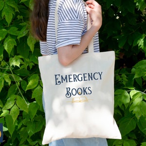 Bookish tote bag for books lover tote bag bookworm gift ideas book bag for books avid reader gift book nerd gift librarian bag student gift