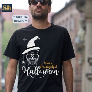 Skull Halloween shirt funny skull shirt t-shirt dark humor t-shirt Halloween humor tee skull sunglasses gothic halloween lover gift shirt